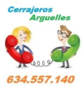 Telefono de la empresa cerrajeros Arguelles